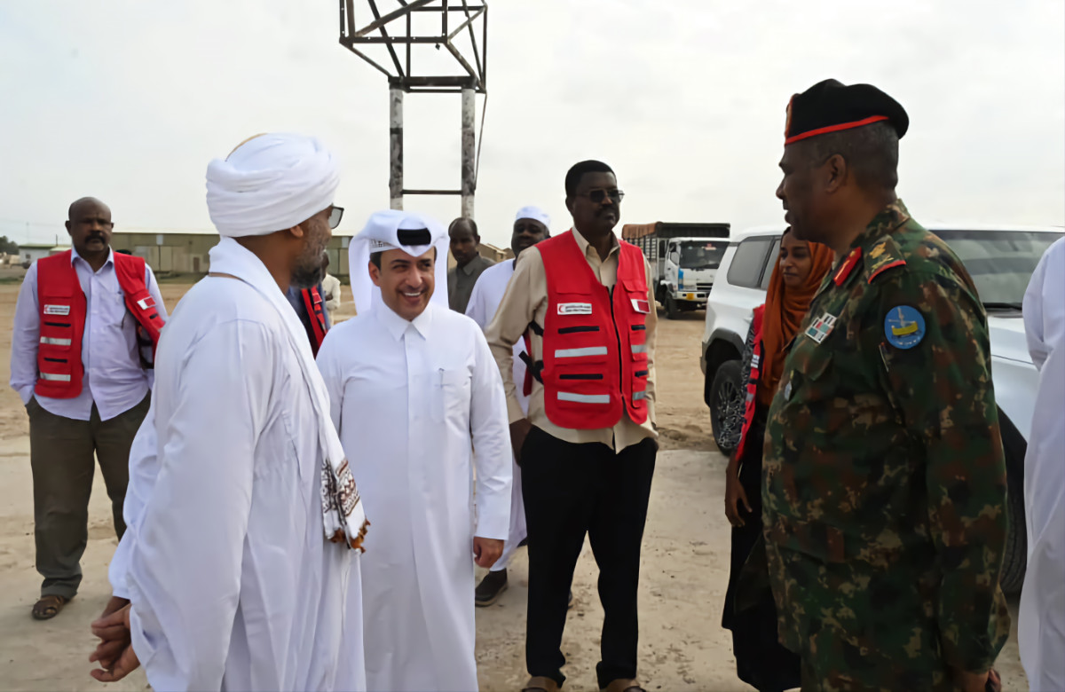 واصلت دولة قطر تقديم المساعدات الإنسانية للسودان