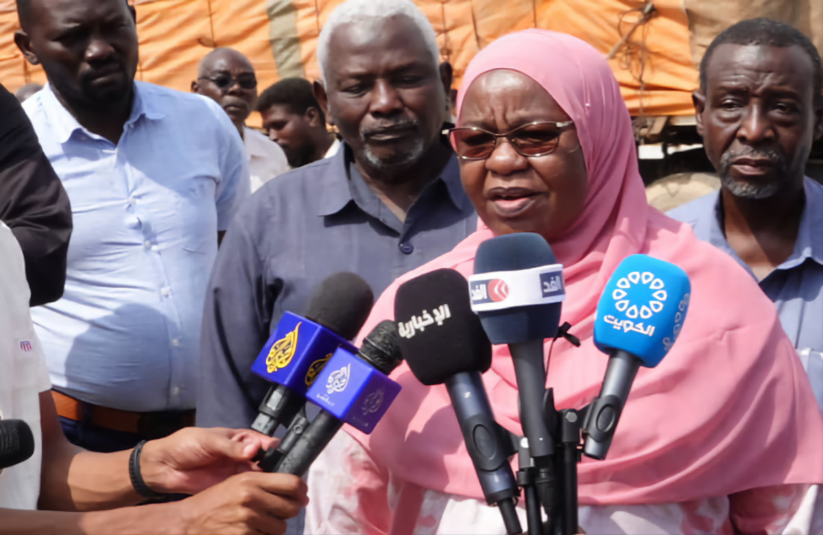 مفوضة العون الإنساني في السودان تتهم منظمات و تحذر