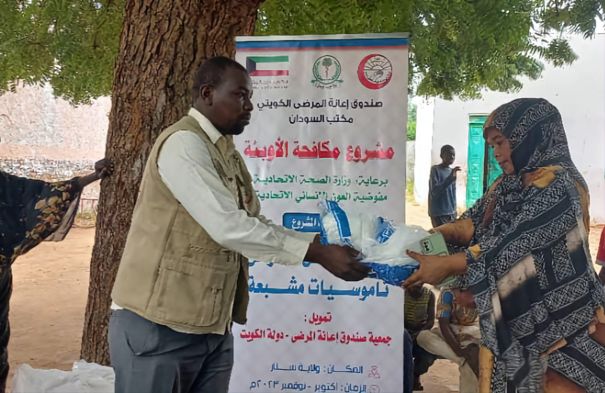 دولة الكويت نفذت عددا من المشروعات الإنسانية في السودان منذ بداية الحرب.