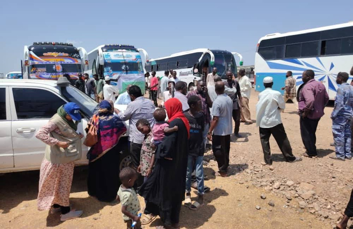 نازحون يغادرون إلى مناطقهم الأصلية في السودان
